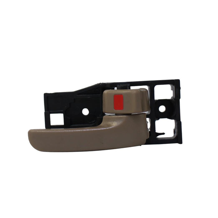 New Replacement Parts Front Right Passenger Side Brown Interior Inside Door Handle Compatible With TOYOTA Tundra Regular Access Cab Fits TO1353163 692050C010E0