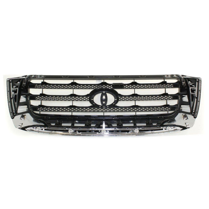 CarPartsDepot, Chrome Grille New WO Molding WO Sport Package Pickup 4-Dr, 400-441554 531000C180 TO1200303