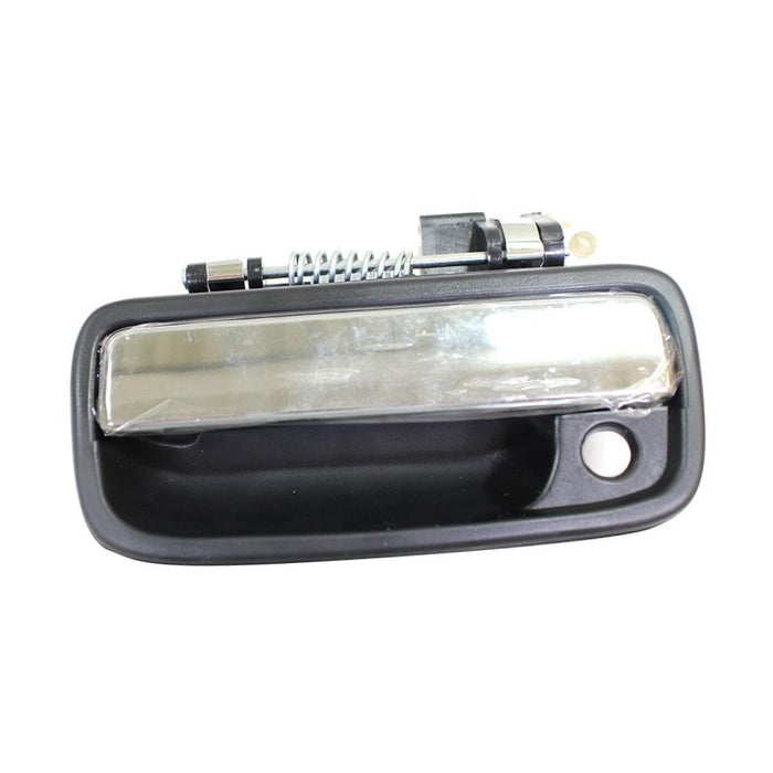 New Replacement Parts Front,Left CHROME PLASTIC Door Handle Outer Compatible With Tacoma Pre Runner,DLX,Limited,SR5,S-Runner,Base 6922035030 TO1310123