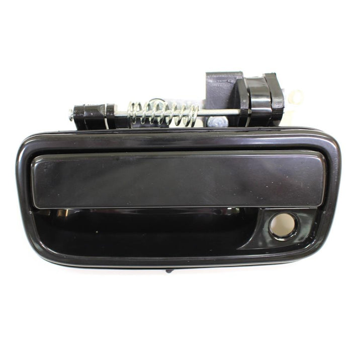 New Replacement Parts Front Left Driver Side Black Smooth Exterior Outer Door Handle Compatible With TOYOTA Tacoma Fits TO1310128 6922035070C0
