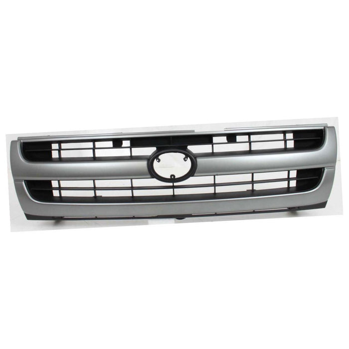 CarPartsDepot, 2Wd Front Grill Grille w/o Color-Keyed Package Assembly Silver/Black, 400-44314-SB?TO1200204?5310004060