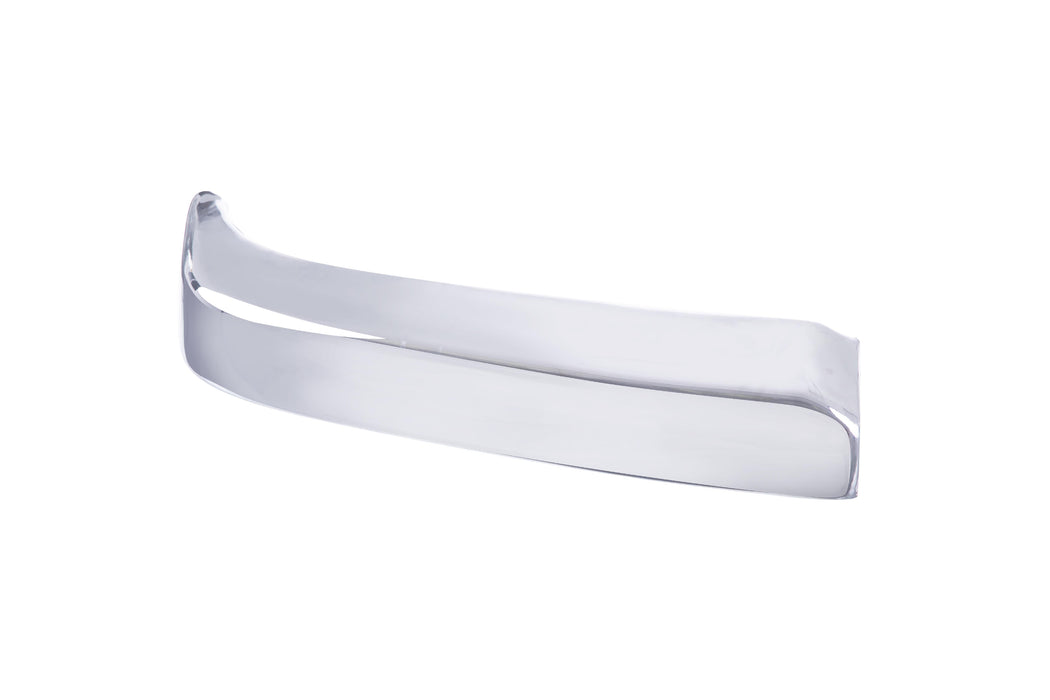JustDrivably Replacement Parts Front Bumper Outer Extension Bumper End Cap Chrome Passenger Right Side Compatible With Toyota Tacoma 1998 1999 2000 Pickup Truck