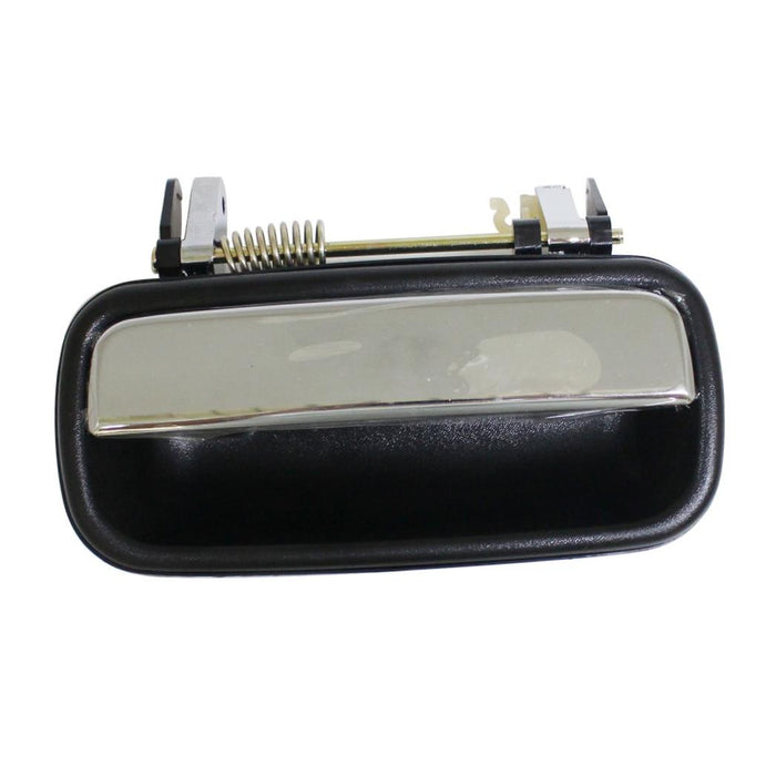 New Replacement Parts Rear Left Driver Side Black Housing Chrome Lever Exterior Outer Door Handle Compatible With TOYOTA Tacoma Fits TO1520112 6924035070