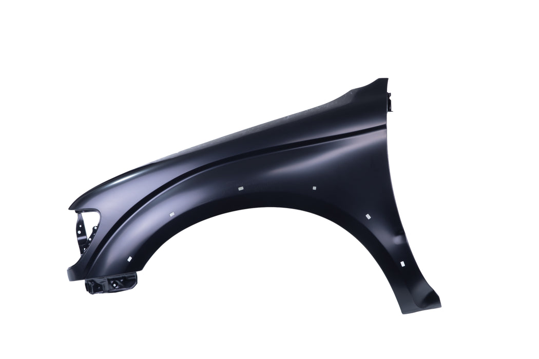 JustDrivably Replacement Parts Front Left Driver Side Fender Steel With Wheel Opening Flare Hole Compatible With Toyota Tacoma 2001 2002 2003 2004 Pickup Truck Base DLX Pre Runner S-Runner