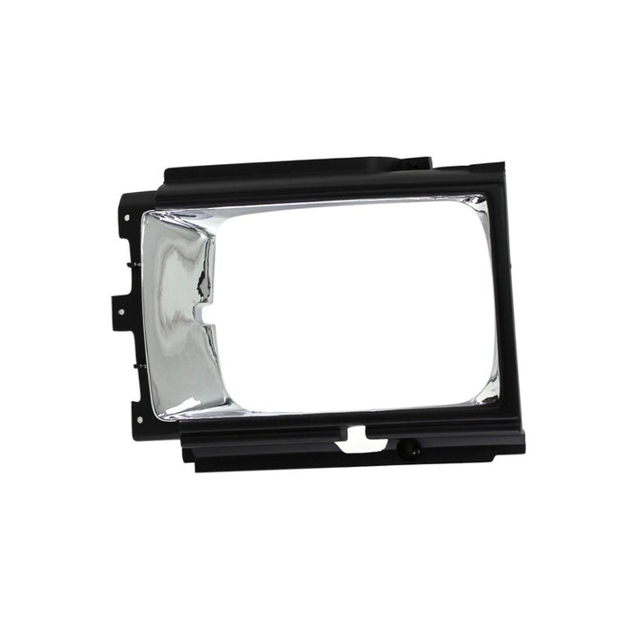 1984-1986 Compatible With Pickup Front Left Driver Side Head Lamp Door TO2512130 CHROME BLACK