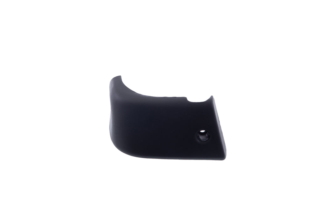 CarPartsDepot, Front Bumper Outer Extension Textured Black End Cap Right (Passenger Side) Assembly, 354-44101-12 TO1005116 5210289106