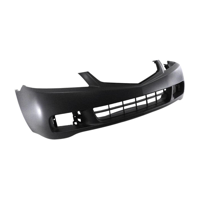 CPP Primed Front Bumper Cover Replacement for 2004-2005 Acura TSX