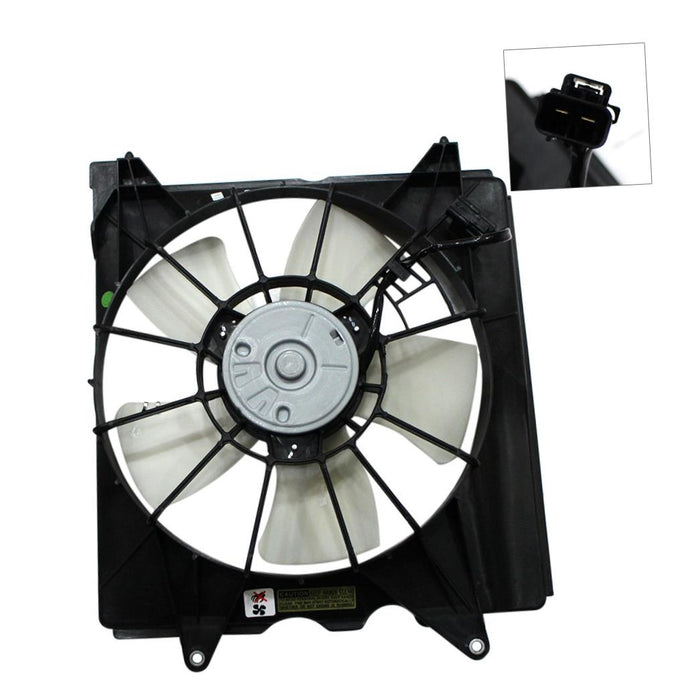 New Replacement Parts Front Radiator Cooling Fan Compatible With ACURA TSX Fits AC3115124 19015RL5A01