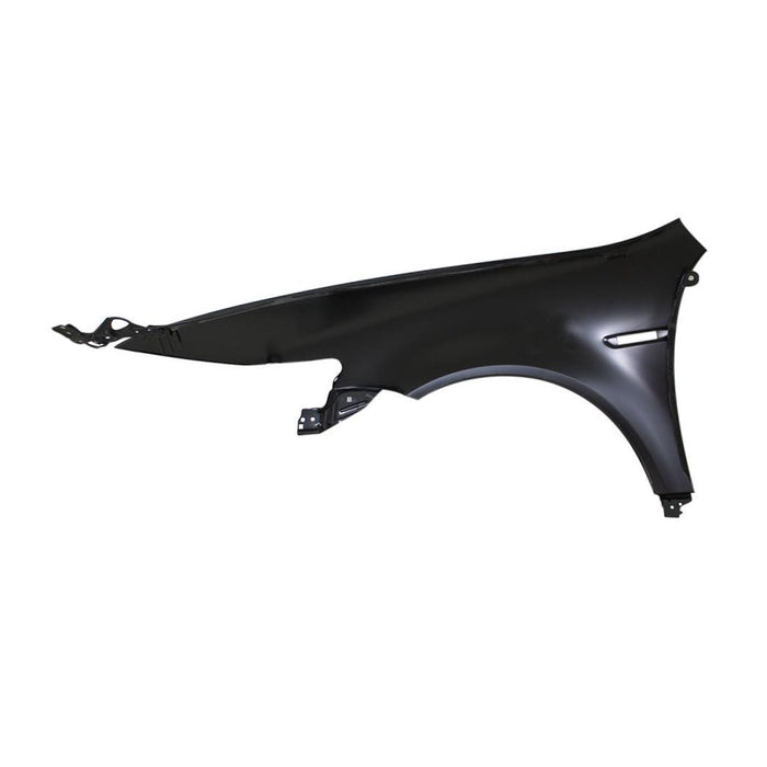 CarPartsDepot, Passenger Right Side Front Fender Primered Black Steel, 371-10851-02 AC1241114 04620SEPA91ZZ