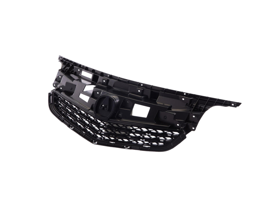 Grille For 2012-2014 Acura TL Textured Gray Plastic