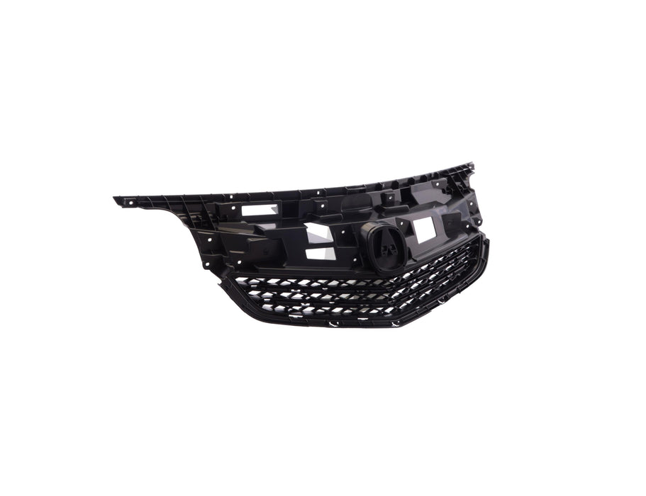 Grille For 2012-2014 Acura TL Textured Gray Plastic