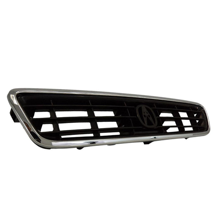 New Front Black Grille Grill Replacement With Chrome Molding Compatible With ACURA Legend Fits AC1200104 75101SP0A11