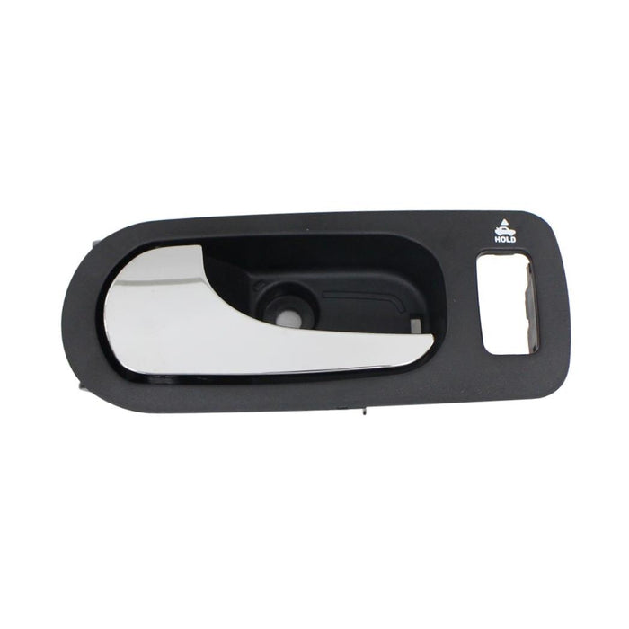 New Replacement Parts Front,Left CHROME CHROME/BLACK(EBONY) ZINC WITH HOLE Door Handle Inner Compatible With LaCrosse CX,CXL,Super Allure CXL,Super,CX 15257309 GM1352155