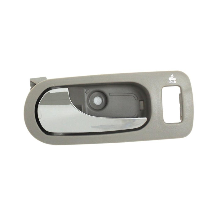 New Replacement Parts Front,Left CHROME/GRAY(TITANIUM) ZINC WITH HOLE,CHROME LEVER/LIGHT GRAY (TITANIUM),TEXT Door Handle Inner Compatible With Allure CXL,Super,CX 15779701 GM1352161