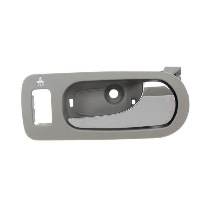 New Replacement Parts Front Right Passenger Side Beige Housing Chrome Lever Interior Inside Door Handle Compatible With BUICK LaCrosse Allure Fits GM1353161 15779700