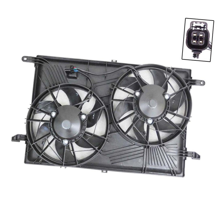 Dual Radiator A/C Cooling Fan 25927026 for Acadia Outlook Enclave Traverse