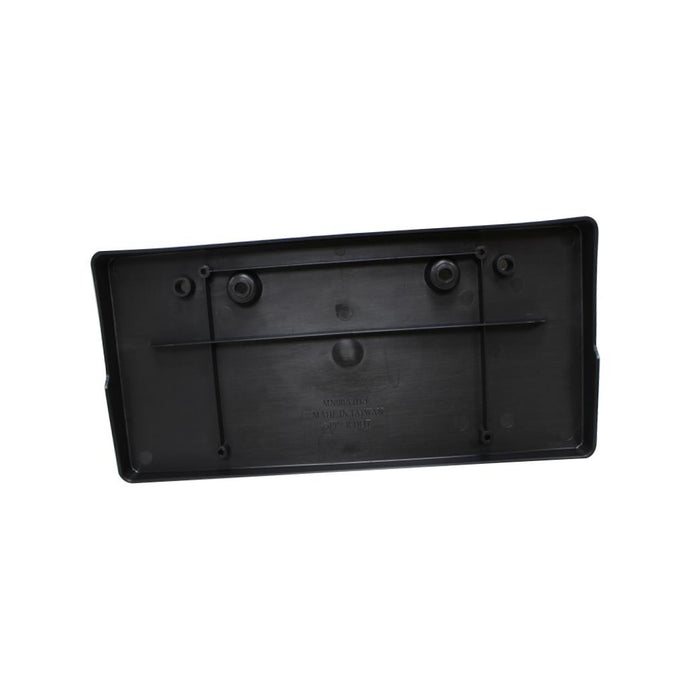 CarPartsDepot New Replacement Parts Front Black Bumper License Bracket Compatible With MINI Cooper R55 R57 R58 R59