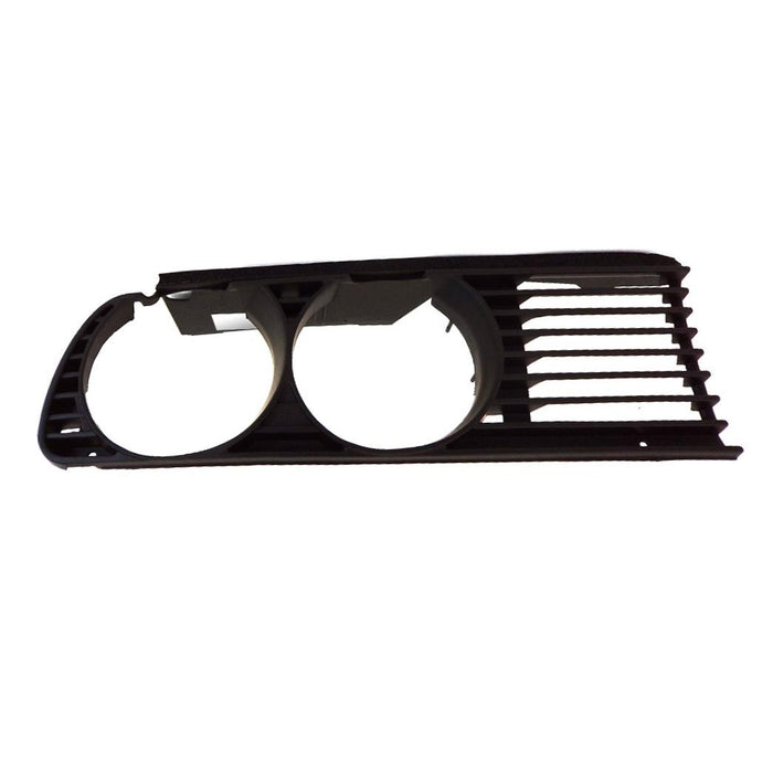 CarPartsDepot, Driver Left Side Outer Grille Matte Black Plastic LH, 400-12610-01 BM1200102 51131945885