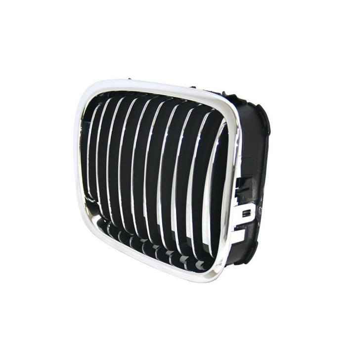 CarPartsDepot 400-12986-02, Hood Chrome Grill Grille Black Shell Rh BM1200121 51138208490, Model: , Outdoor&Repair Store