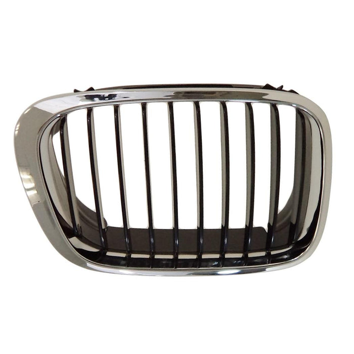 QP B050R-g BMW 323i Chrome Black Passenger Grille