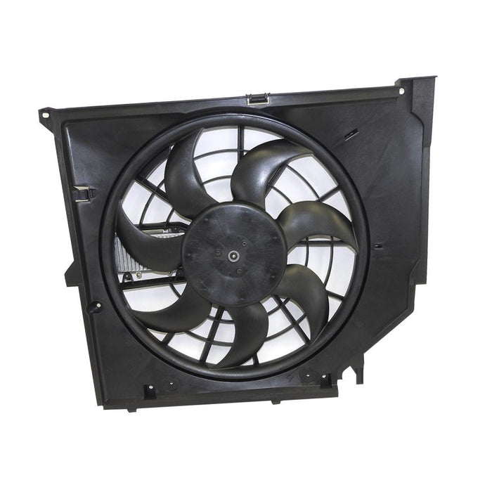 CarPartsDepot New Replacement Parts Front AC Condenser Fan Compatible With BMW E46 3 Series 323i 323Ci 325i 325Ci 325xi 328i 328Ci 330i 330Ci 330xi