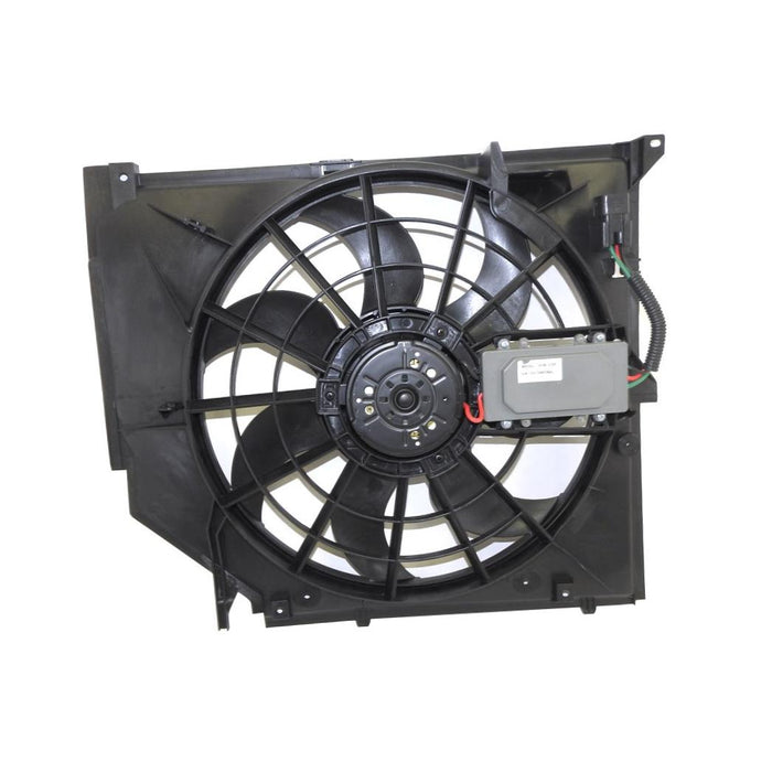 CarPartsDepot New Replacement Parts Front AC Condenser Fan Compatible With BMW E46 3 Series 323i 323Ci 325i 325Ci 325xi 328i 328Ci 330i 330Ci 330xi