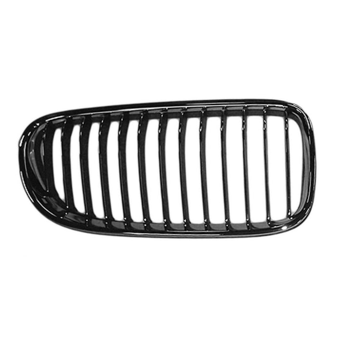 2011-2013 Compatible With BMW 335i 2011-2013 Compatible With BMW 328i Front Right Passenger Side Grille BM1200207 Chrome Plasitc Black