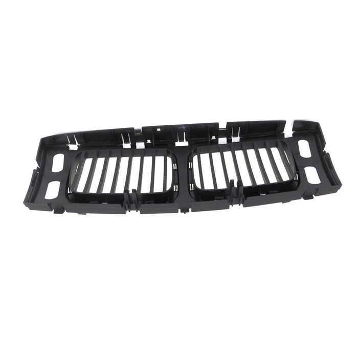 CarPartsDepot 400-121031, Front Grill Grille Frame Center Body Black W/O Chrome Trim BM1200177 51138148727