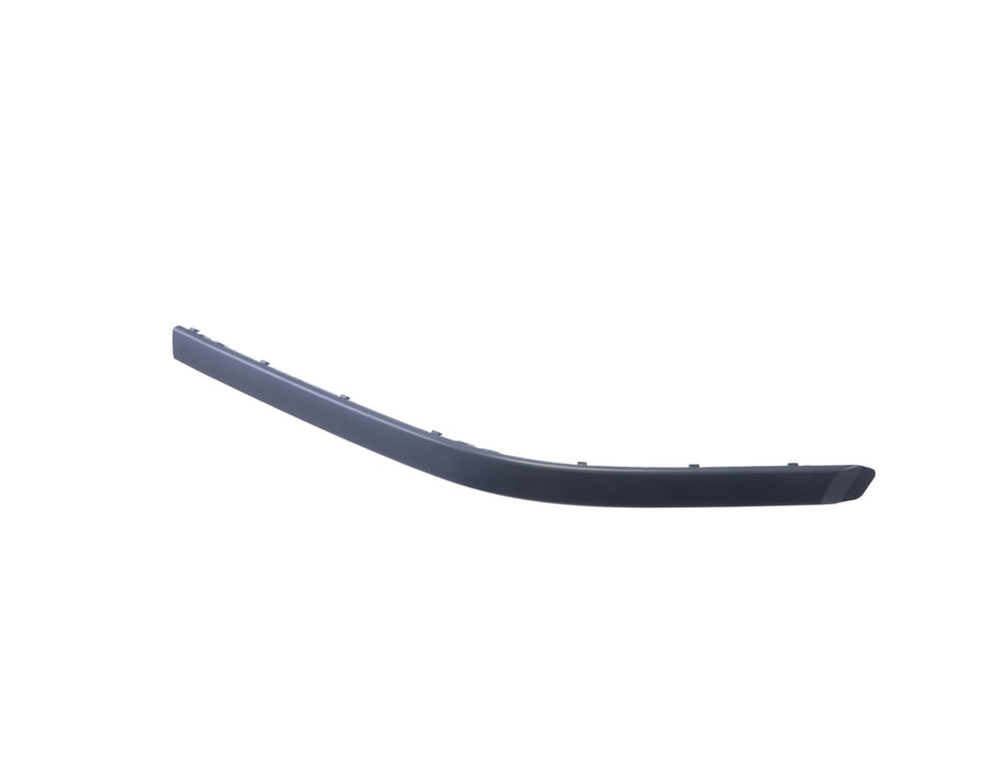 New Replacement Parts Front Left Driver Side Black Primed Bumper Molding Without Radar Hole For BMW E39 5 Series 4 Door Sedan 525i 528i 530i 540i Fits BM1046105 51117005957