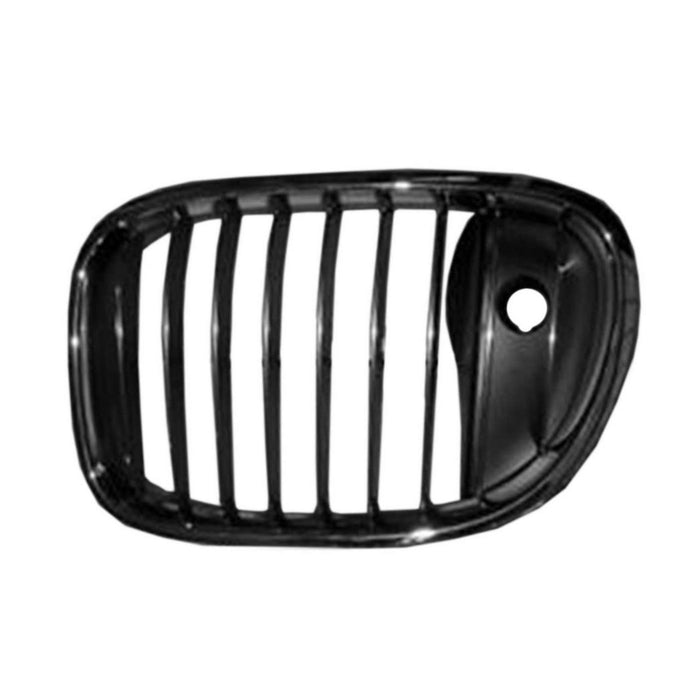 New Replacement Parts Front Left Side Chrome Black Plastic Grille Compatible With BMW F01 F02 F04 7 Series ActiveHybrid 7 W/Night Vision & M-Pkg BM1200254 51137295299