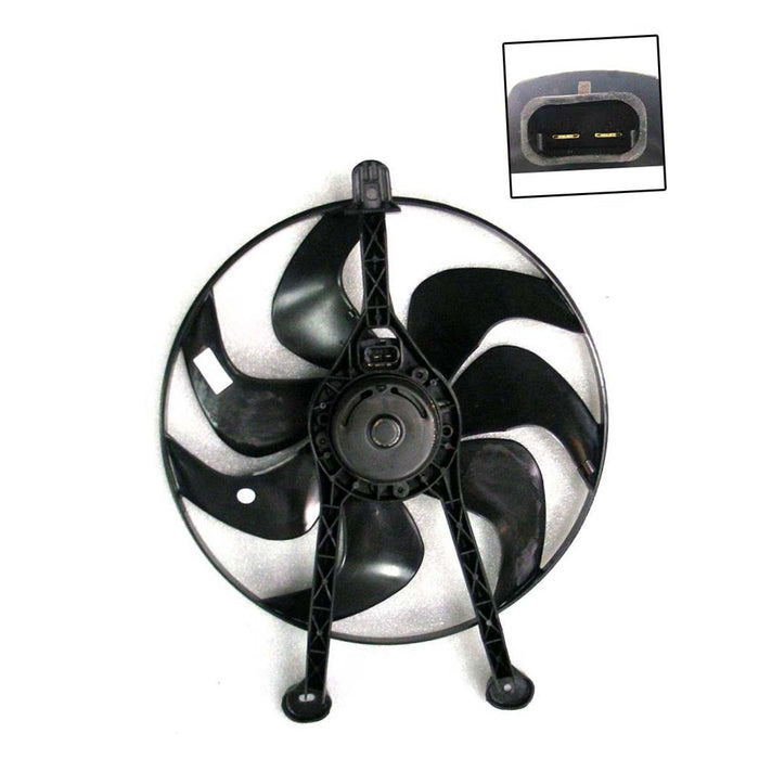 New Replacement Parts Front Radiator Cooling Fan Compatible With CADILLAC DeVille Eldorado Fits GM3115102 22125855-PFM