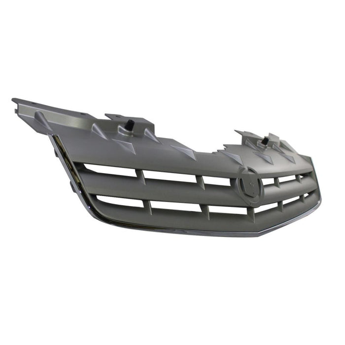 Grille For 2005-2007 Cadillac STS Upper Gray Plastic