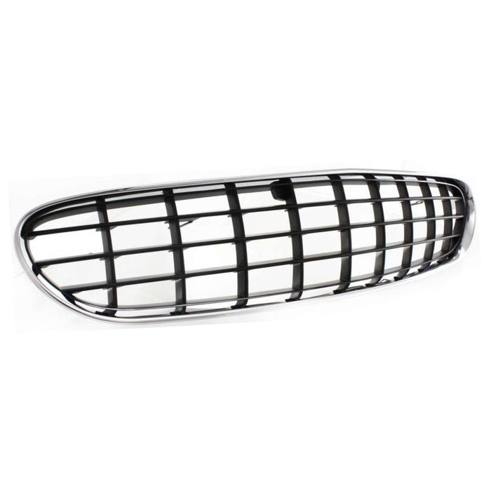 CarPartsDepot 01-03 Compatible With CHRYSLER Sebring Conv Chrome Grille CH1200263 Dark Gray Grid For 4805445AB