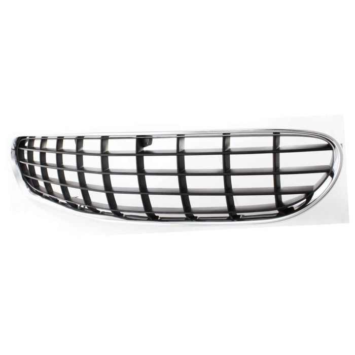 CarPartsDepot 01-03 Compatible With CHRYSLER Sebring Conv Chrome Grille CH1200263 Dark Gray Grid For 4805445AB