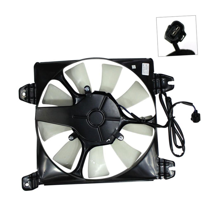 New Replacement Parts Front AC Condenser Fan Compatible With DODGE Stratus Compatible With CHRYSLER Sebring Compatible With MITSUBISHI Eclipse Fits MI3113114 MR958618