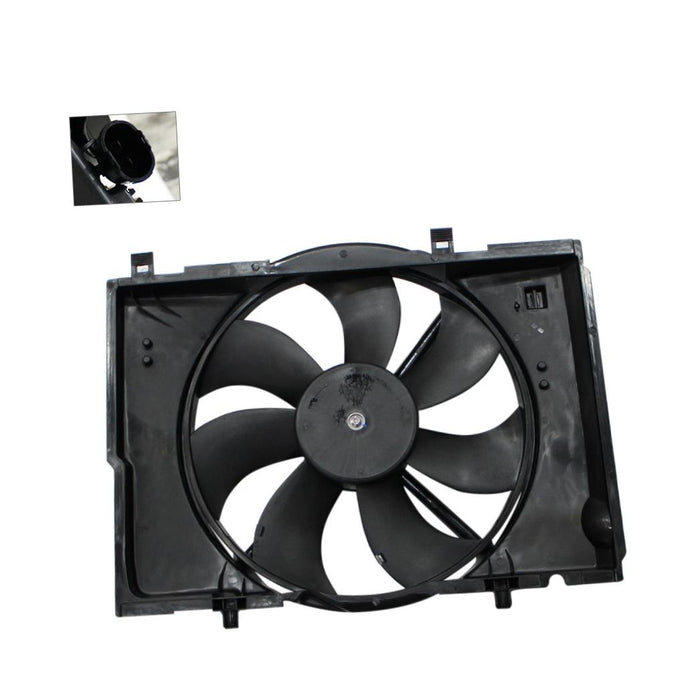 New Replacement Parts Front Radiator Cooling Fan Compatible With CHRYSLER Crossfire W/O Supercharge Model Fits CH3115138 5099194AA