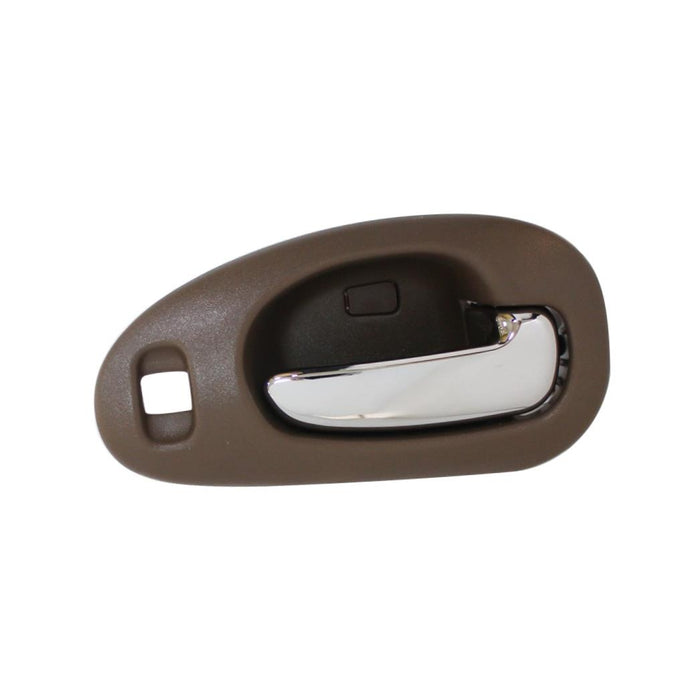 CPP Front Passenger Side Beige w/ Chrome Interior Door Handle for Chrysler 300M, Concorde, LHS