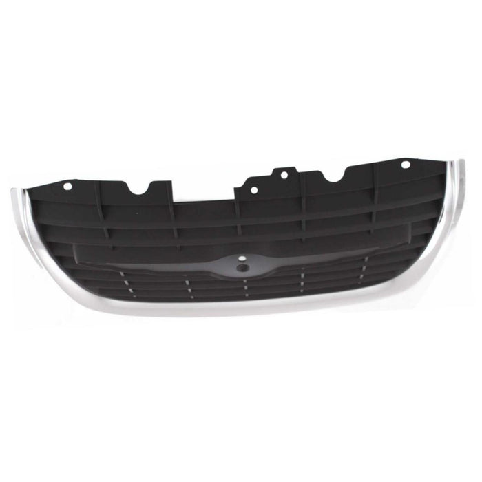 CarPartsDepot 400-16762, Front Grille Matte Black Insert W/O Emblem CH1200249 4805107AB