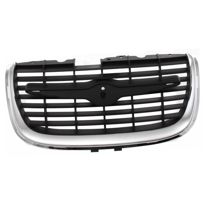 CarPartsDepot 400-16762, Front Grille Matte Black Insert W/O Emblem CH1200249 4805107AB