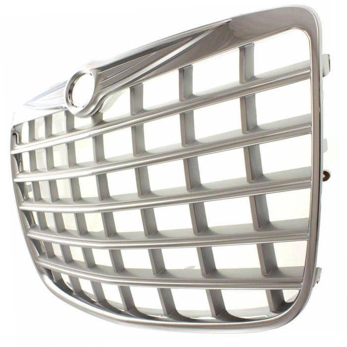 CarPartsDepot, Front Grille Grill 5.7L 6.1L Assembly New Chrome Outer & Silver/Chrome Inner, 400-16763 CH1200276?4805928AC