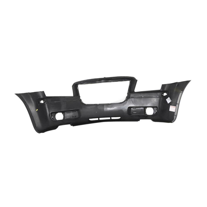 New Replacement Parts Front Black Primed Bumper Cover Compatible With CHRYSLER 300 Fits CH1000951 4806112AC