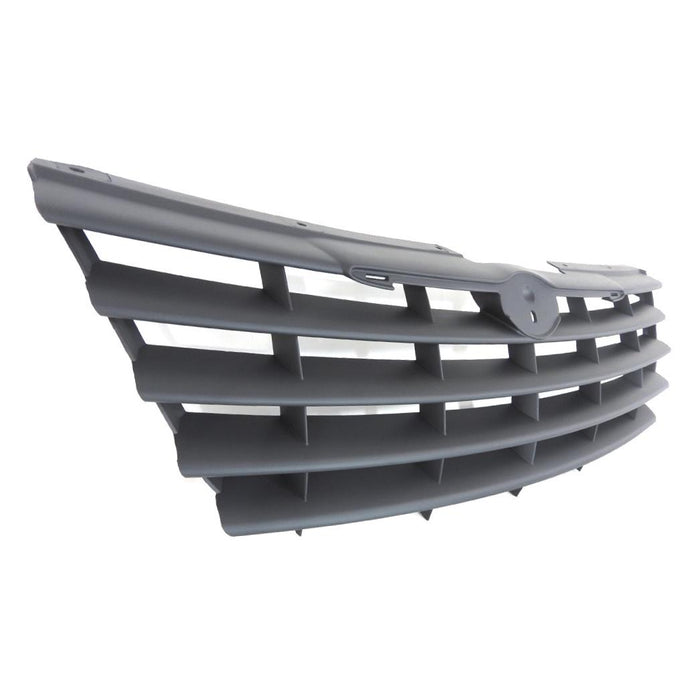 New Front Gray Grille Grill Compatible With CHRYSLER Town & Country Van Fits CH1200294 4857956AA