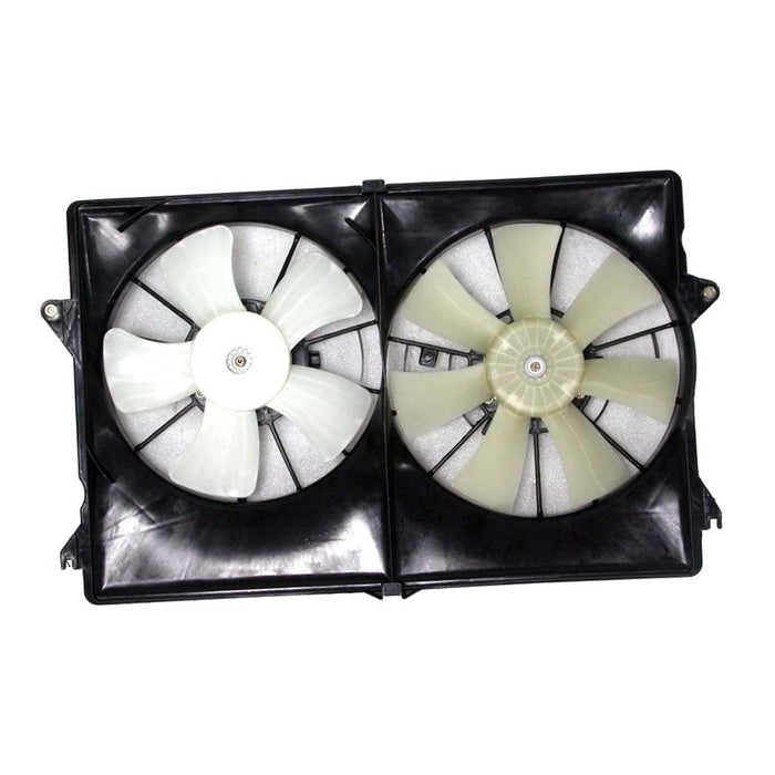 AC Dual Radiator Cooling Fan Assembly for 04-06 Chrysler Pacifica w/A/C