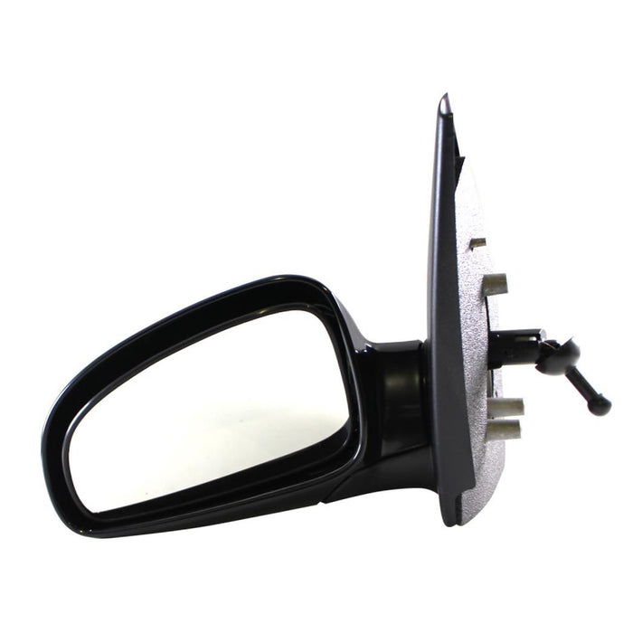 New Replacement Parts Front Left Driver Side Manual Cable Remote Black Smooth Side View Door Mirror Chevy Aveo Aveo5 Compatible With PONTIAC G3 Wave G3 Fits GM1320326 96406187