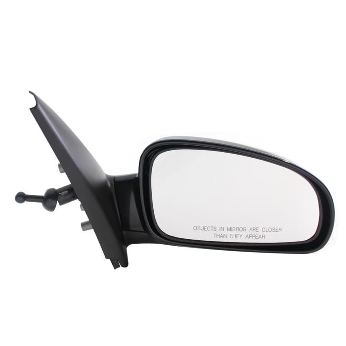 New Replacement Parts Front,Right SMOOTH BLACK MANUAL,CABLE REMOTE,CONVEX GLASS,WITH OUT HEATED Side Mirror Compatible With Aveo LS,LT,Base G3 Base Aveo5 LS 96598152 GM1321326