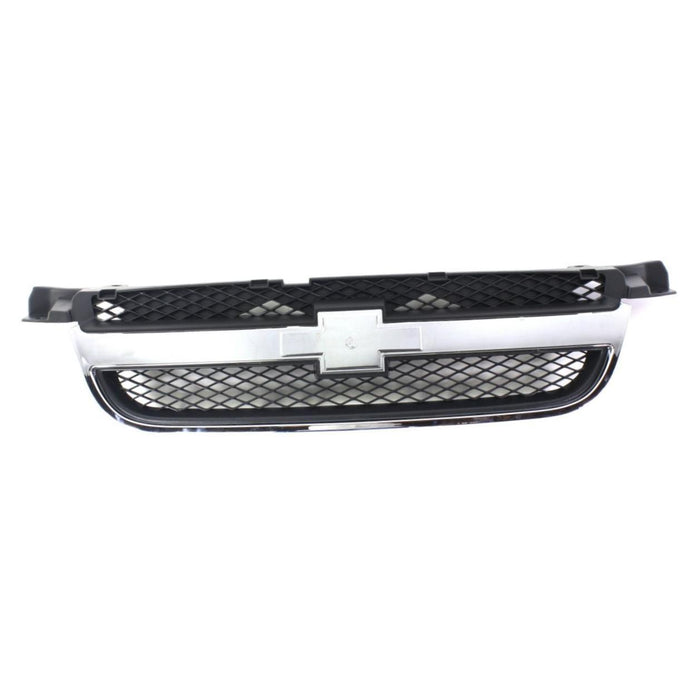 CarPartsDepot 400-151134, 4Dr Front Grill Grille Chrome Cover Mat Black Housing GM1200577 96648529