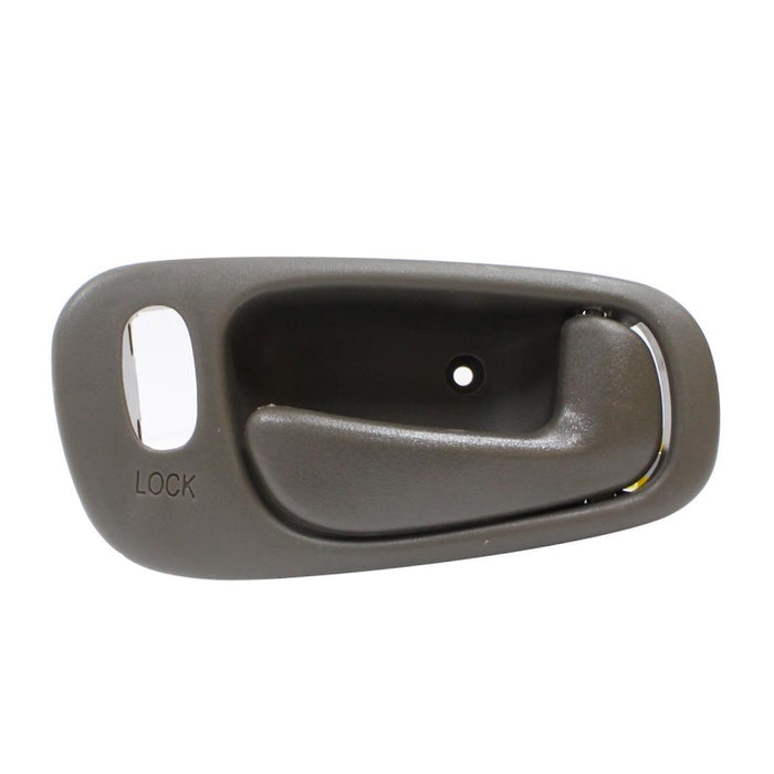 1998-1999 Compatible With CHEVROLET Prizm Front,Right Passenger Side DOOR INNER HANDLE BROWN (NEUTRAL) WITH LOCK HOLE