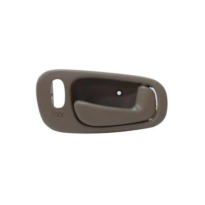 New Replacement Parts Front Right Passenger Side Beige Interior Inside Door Handle Compatible With TOYOTA Corolla Chevy Prizm Fits GM1353137 94859668