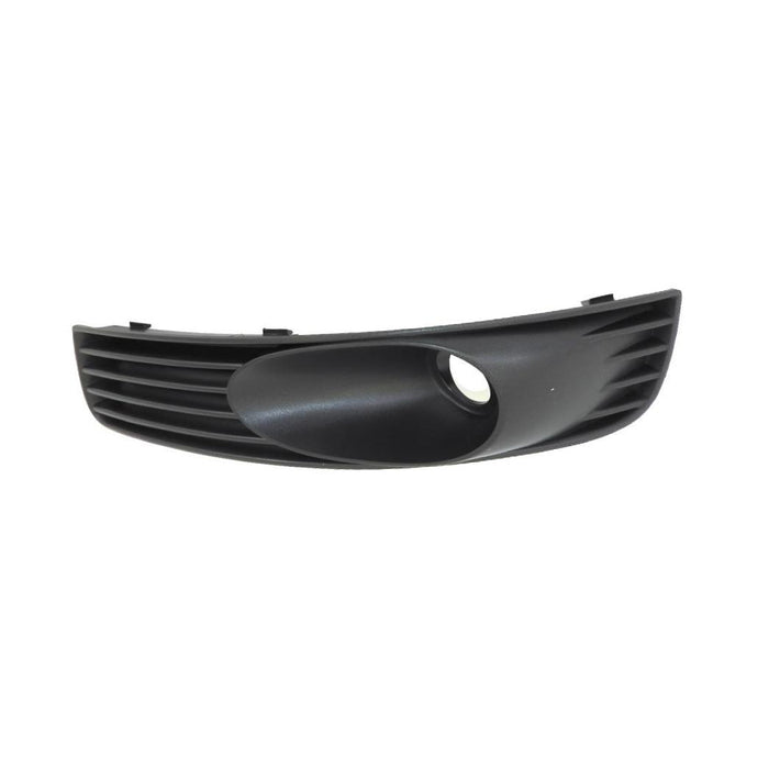 Fog Light Molding compatible with Chevrolet Cobalt 05-10 Lower Outer Dark Gray Left Side