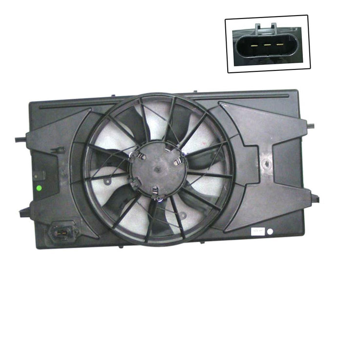 New Replacement Parts Front Radiator Cooling Fan Compatible With PONTIAC G5 Fits GM3115205 22731543